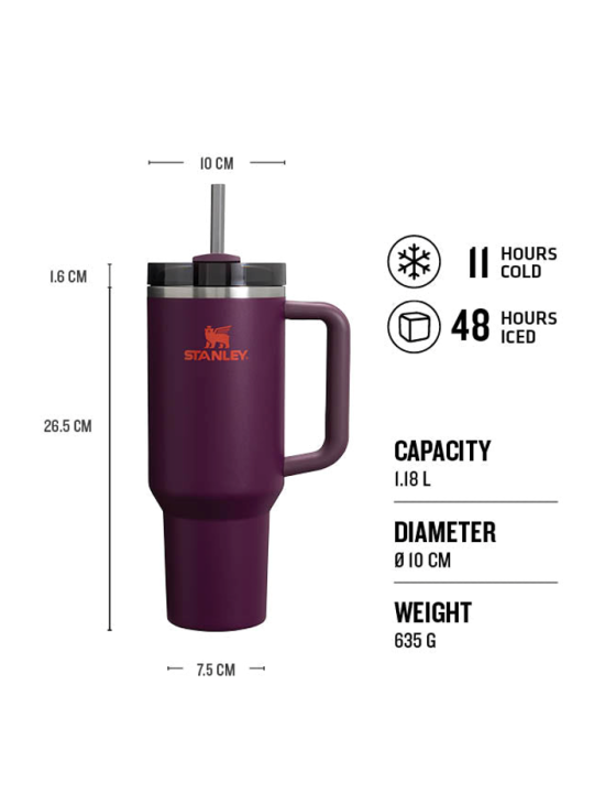 Termo Stanley Quencher H2.0 Flowstate Tumbler