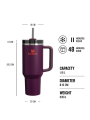Termo Stanley Quencher H2.0 Flowstate Tumbler